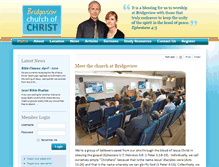 Tablet Screenshot of bridgeviewchurch.com